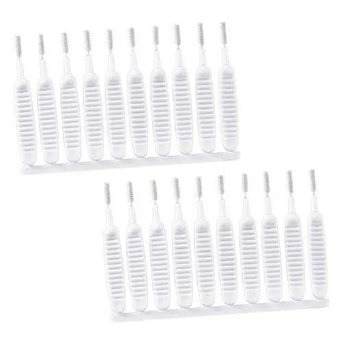 Produktbild: ERINGOGO 20stücke Mini Reinigungsspritze Für Dusche Und Bad Multifunktionales Reinigungstool Für Schwer Zugängliche Stellen Langlebig Und Praktisch