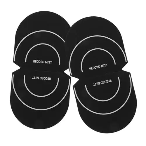 Produktbild: ERINGOGO 2St Schutzmappe für Schallplatten vinylhandschuhe Schallplattenreinigung Vinyl-Plattenreinigungszubehör reinigungsknete eine Armatur Schallplattenreiniger Musik liefert Papierstau