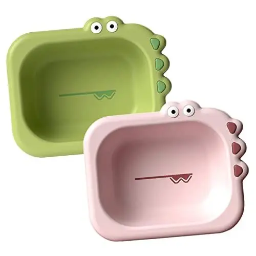 Produktbild: ERINGOGO 2 Stück Babywaschbecken Babywaschbecken Waschbecken Für Säuglinge Kinderbadewanne Neugeborenenbadewanne Babybecken Kinderwaschbecken Säuglingswaschbecken