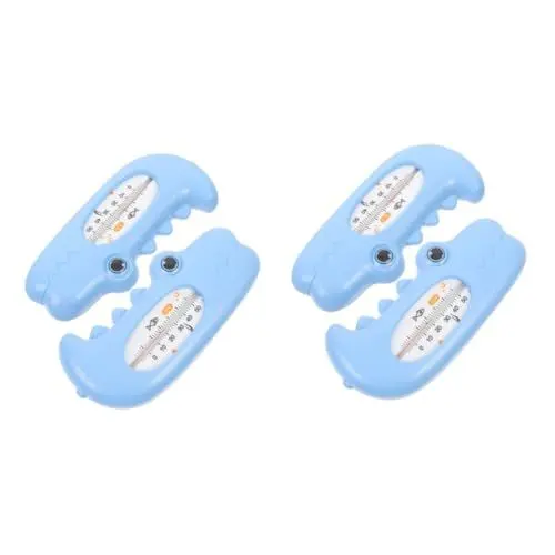 Produktbild: ERINGOGO 4 Stück wasserthermometer Badetemperaturthermometer teich temperatur messgerät badezimmer dusche Wassertemperaturanzeige Babythermometer Badethermometer Eisbadthermometer pp