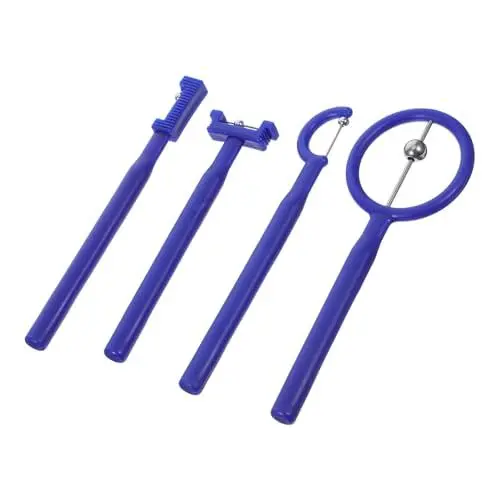 Produktbild: ERINGOGO 4stücke Zungentrainer Für Junge Mädchen Sprachtherapie-tools Mundmuskeltrainer Lippentraining Zungenübungen Kiefermassagegerät Sprechhilfen Zahnfleischmassagegerät