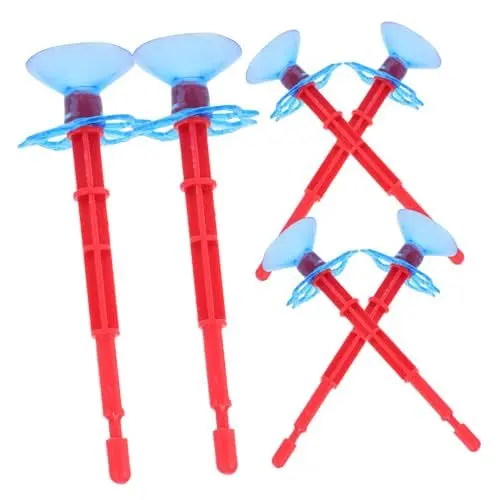 Produktbild: ERINGOGO 6St Spinnen-Saugnapf-Spielzeug spaß austauschbar Sauger Spinnenkostüm für Kinder Outdoor-Sportpfeile sportliche Aktivitäten im Freien Kleinkind-Kinderspielzeug Plastik