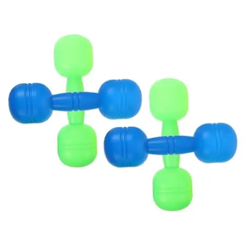 Produktbild: ERINGOGO 6 Stück Kindergarten Hanteln Säuglingsspielzeug Kinderspielzeug Tots Spielzeug Aldut Spielzeug Kinderspielzeug Kinderspielzeug Workout Spielzeug Gymnastikausrüstung Für