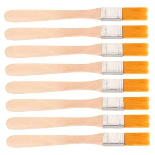 Produktbild: ERINGOGO 8 Kleine Pinsel Für Wände, Zierleisten, Malwerkzeug, Pinsel Für Farbflecken, Lacke, Aquarell, Holz, Wandmöbel