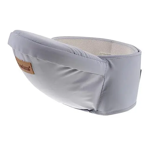 Produktbild: ERINGOGO Hüfthocker Taillenhocker Für Kleinkinder Kindersitz Tragetuch Für Babys Hüftsitz Wickeltrage Für Kleinkinder Tragetuch Für Kleinkinder Hüfttrage Grey Baumwoll-jeans