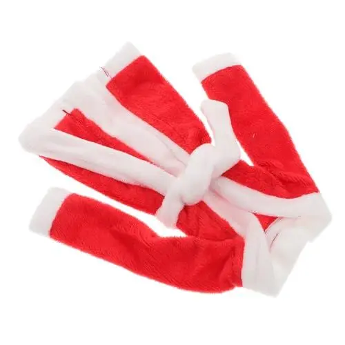 Produktbild: ERINGOGO Puppenbademantel Santa Kostüm Nachthemd Für Weihnachtselfenpuppe Kleidung Für Plüschtiere Elfen-urlaubsoutfit Weihnachtselfen-puppenkleidung Elfenkleidung Elfen-Pyjama Stoff