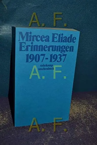 Produktbild: Erinnerungen 1907-1937 (suhrkamp taschenbuch)