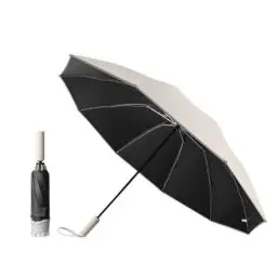 Produktbild: erised's bifrost Extra Large Sonnenschutz Reise Golf Umgekehrter Taschenschirm mit Freien UV Schutz Faltender Regenschirm für Damen und Herren 10 rippen,öffnen und Schließen zu Automatik,Wasserdicht