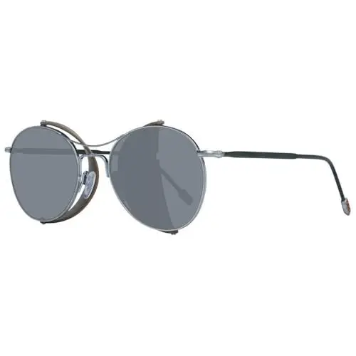 Produktbild: Ermenegildo Zegna Unisex-Erwachsene ZC0022 17A 52 Sonnenbrille, Silber (Palladio Op/Fumo)