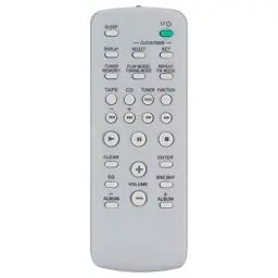 Produktbild: Ersatz Fernbedienung für Audio System, Audio Universalfernbedienung für MHC-RG29 MHC-RG490S CMT-EH10 CMT-U1 CMT-CPZ1 MHC-RG222 MHC-RG2