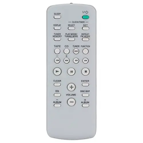 Produktbild: Ersatz Fernbedienung für Audio System, Audio Universalfernbedienung für MHC-RG29 MHC-RG490S CMT-EH10 CMT-U1 CMT-CPZ1 MHC-RG222 MHC-RG2
