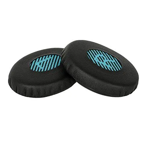 Produktbild: Ersatz Ohrpolster Memory Schaumstoff Ohr Kissen Ohr Polster mit Blau Mesh-Stoff für SoundLink On-Ear- (OE), On-Ear 2- (OE2) und SoundTrue On-Ear- (OE) Kopfhörer