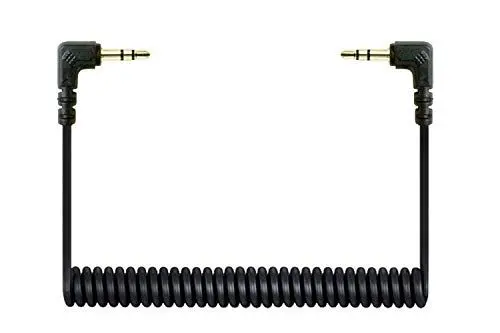 Produktbild: Ersatz gewickelt SC2 Kabel 3,5 mm Stereo TRS Stecker an 3,5 mm männlich Stereo TRS Ausgang Anschluss Kabel Verbindet Audio Mixer/Mikrofone zu Kamera/Blockflöten