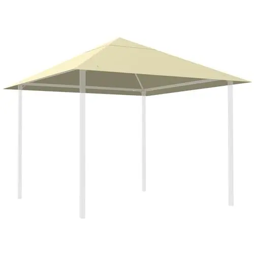 Produktbild: ersatzdach pavillon 3x3，pavillon Dach 3x3 ersatzdach，pavillon ersatzdach 3x3 wasserdicht，Pavillon-Ersatzdach für den Außenbereich