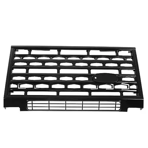 Produktbild: Ersatz-Frontgrill Im Adventure-Stil in Glänzendem Schwarz für Defender 90 110 130 1990 Bis 2016. Hervorragende Leistung und Lange Lebensdauer
