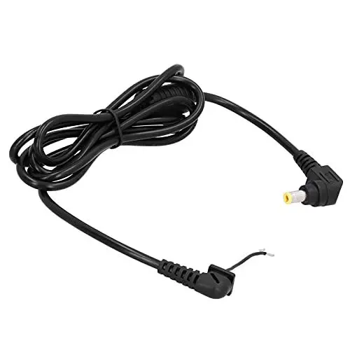 Produktbild: Ersatzkabel Ausgangsleitung Ausgangskabel 5,5 X 2,5 Mm Anti-Interferenz-Winkel-DC-Netzteilkabel mit Notebooks