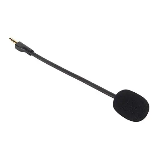 Produktbild: Ersatzmikrofon für G PRO G PRO X, Abnehmbarer Mikrofonarm, 3,5-mm-Spielmikrofon, 360 Grad Drehbar, Biegsamer Mikrofonarm, Geräuschreduzierung