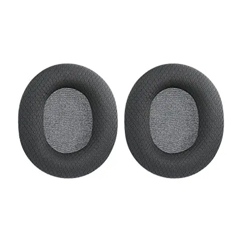 Produktbild: Ersatz-Ohrpolster Kissen ersatzteile für Steelseries Arctis-1 Arctis-3 Arctis-5 Arctis-7 Arctis-7X Arctis-9 Arctis-9X Arctis-pro Arctis-Prime Gaming-Headsets (Schwarz)
