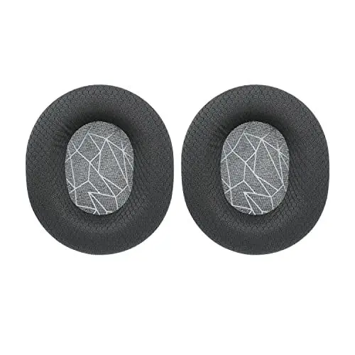 Produktbild: Ersatz-Ohrpolster Kissen ersatzteile für Steelseries Arctis-1 Arctis-3 Arctis-5 Arctis-7 Arctis-7X Arctis-9 Arctis-9X Arctis-pro Arctis-Prime Gaming-Headsets (Weiß)