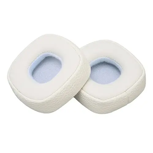 Produktbild: Ersatz-Ohrpolster für Major III Wired, Memory Foam PU-Leder-Ohrpolster für Major III Kopfhörer (Weiss)