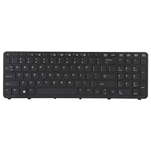 Produktbild: Ersatztastatur, Ultra-Leise Tastatur, für ZBOOK 15 G1 G2 17 G1 G2 US, Laptop Computerzubehör, Leicht zu Tragen und zu Lagern.