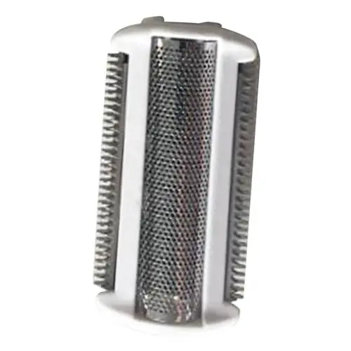 Produktbild: Ersatz-Trimmer-Folienkopf, Edelstahl, Leistungsstarker Weißer Elektrischer Bodygroomer, Ersatz-Folienkopf für BRL140, BRL146