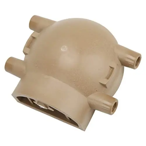 Produktbild: Ersatzverteilerkappe, Traktorverteilerkappe mit Zündrotor ABS-Metall 9N12106C 4-Zylinder-Verteilerkappe mit Zündrotor für 2N 8N 9N