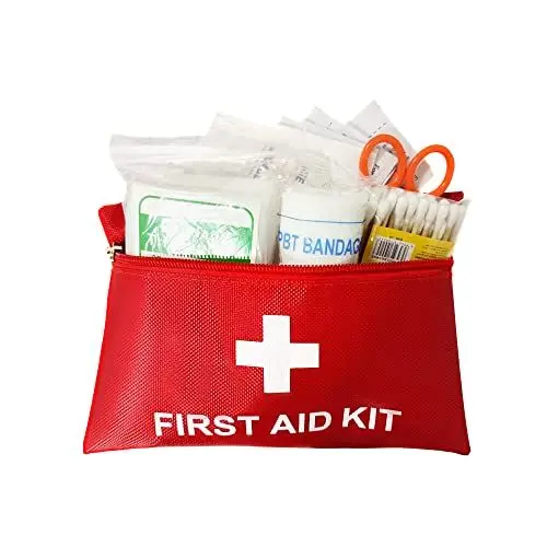 Produktbild: Erste Hilfe Set, Outdoor notfalltasche, bewältigen können notfälle in der Familie, 94 Teile Mini First Aid Kit, für Haus, Auto, Reise, Büro, Sport, Wandern, Camping, Rettung Notfall im Freien