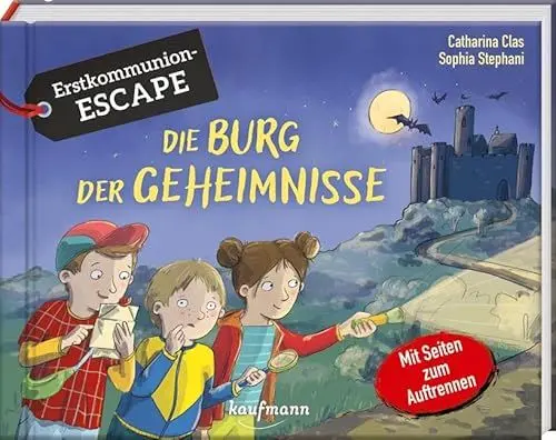 Produktbild: Erstkommunion-Escape - Die Burg der Geheimnisse: Mit Seiten zum Auftrennen