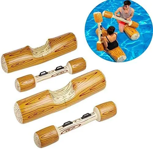 Produktbild: ERSTUME Aufblasbares Spielzeug für Schwimmen 4-teilig Sportspiele Wasserspielzeug für Erwachsene Reihenspielzeuge Poolparty-Wassersportspiele StrandPool Floating Flöße