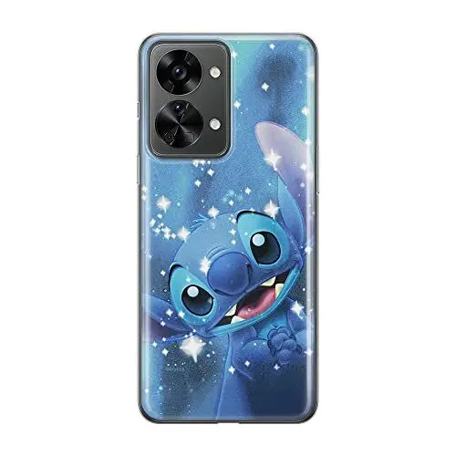 Produktbild: ERT GROUP Handyhülle für Oneplus Nord 2T 5G Original und offiziell Lizenziertes Disney Muster Stitch 002 optimal an die Form des Handy angepasst, hülle aus TPU