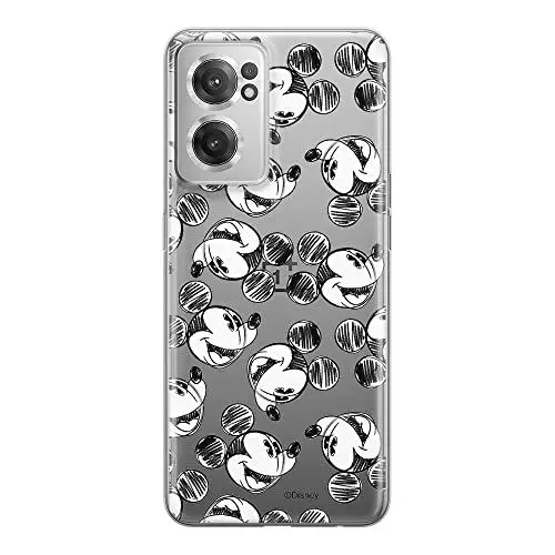 Produktbild: ERT GROUP Handyhülle für Oneplus Nord CE 2 Original und offiziell Lizenziertes Disney Muster Mickey 025 optimal an die Form des Handy angepasst, teilweise transparent