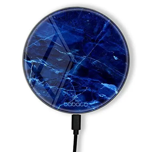 Produktbild: ERT GROUP Original und offiziell lizenziert von Babaco Induktionsladegerät, Muster Abstract 032, kabellose Ladestation, 1 Meter 10 W Micro-USB-Kabel