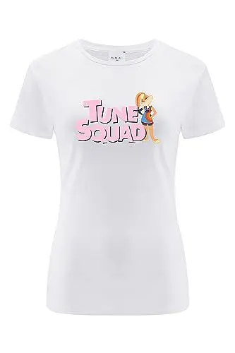 Produktbild: ERT GROUP Women's 2 T-Shirt, Space Jam 029 White Double, XXXL