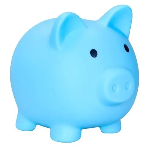 Produktbild: Eruinfang Sparschwein Sparschwein für Kinder, Münzen, Spardose für Kinder, kleines Kleingeld, für Jungen, Mädchen, Kinder und Erwachsene (blau)