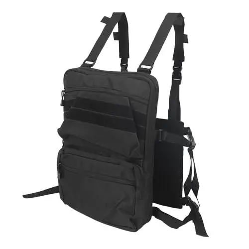 Produktbild: Erweiterbarer Wanderrucksack, Leichter, Wasserabweisender Reiserucksack mit Großer Kapazität für Männer und Frauen, Erweiterbarer Wanderrucksack aus Oxford-Stoff für