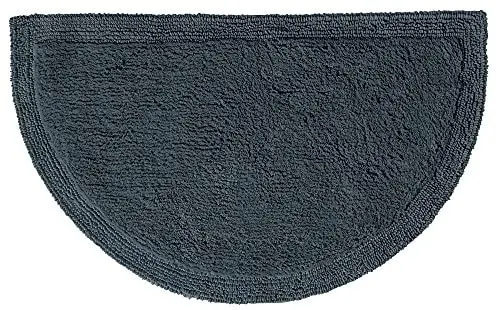 Produktbild: Erwin Müller Duschvorlage, Duschmatte Uni Serie Stuttgart - extra dick, hohe Saugfähigkeit, 100% Baumwolle - Größe 50x80 cm anthrazit