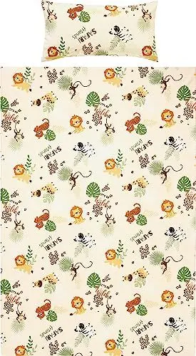 Produktbild: Erwin Müller Kinder-Bettwäsche Renforcé Natur-gelb Größe 135x200 cm (40x80 cm)