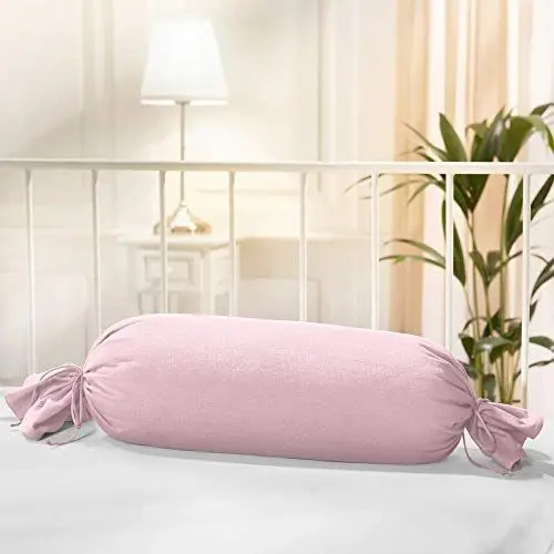 Produktbild: Erwin Müller Nackenrollenbezug Single-Jersey Murnau - rosé Größe 40x15 cm Ø - bügelfrei, strapazierstark, elastisch, mit Bindeband