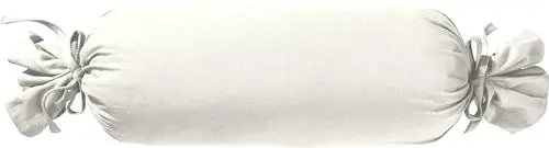 Produktbild: Erwin Müller Nackenrollenbezug Single-Jersey Murnau - weiß Größe 40x15 cm Ø - bügelfrei, strapazierstark, elastisch, mit Bindeband