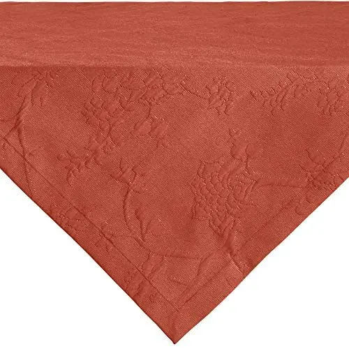 Produktbild: Erwin Müller Tischwäsche, Mitteldecke, Tischdecke mit Jaquardmuster, Serie Arnsberg Terra Größe 80x80 cm - Robustes Gewebe ist bügelleicht und Lange haltbar, mit hochwertigem Kuvertsaum (weitere Farb