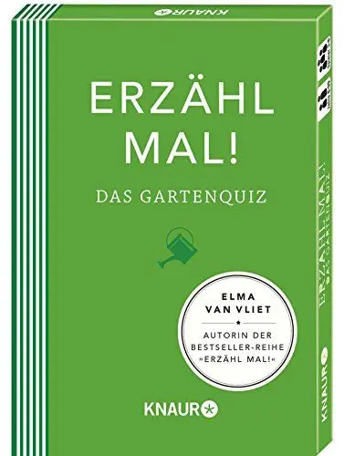 Produktbild: Erzähl mal! Das Gartenquiz | Elma van Vliet
