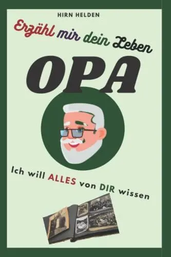 Produktbild: Erzähl mir dein Leben OPA: ich will alles von dir wissen