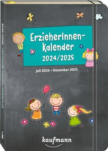 Produktbild: ErzieherInnenkalender 2024 / 2025: Juli 2024 – Dezember 2025 (Kalender / Planer für Kindergarten und Kita)