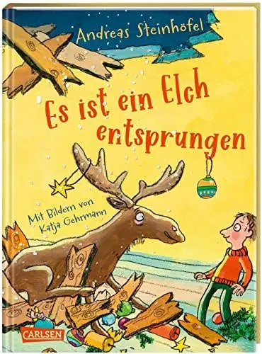 Produktbild: Es ist ein Elch entsprungen: Eine Weihnachtsgeschichte für Kinder und Erwachsene. Lustig und herzerwärmend!