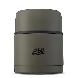 Produktbild: Esbit Thermobehälter Classic für Speisen - Warmhaltebehälter 500 ml in Olivgrün - aus Edelstahl für warme und kalte Lebensmittel