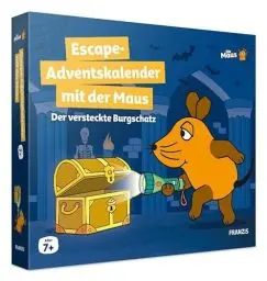Produktbild: Escape Adventskalender mit der Maus, Der versteckte Burgschatz (Ausgabe für den Buchhandel)