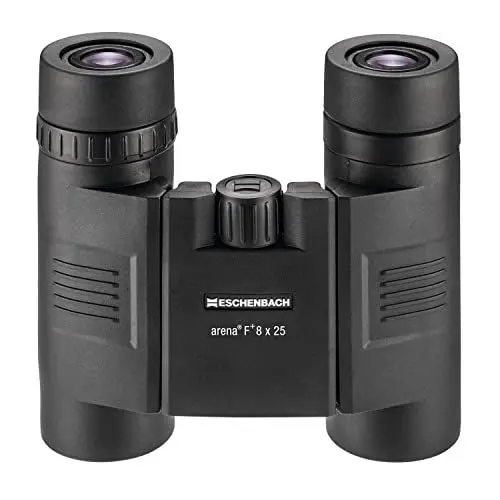 Produktbild: Eschenbach Optik Arena F+ faltbares Fernglas 8x25 - handliches Einstiegsmodell für Wanderungen, Vogelbeobachtungen, Veranstaltungen und mit umfangreichem Lieferzubehör