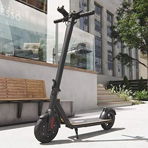 Produktbild: E-Scooter mit Straßenzulassung Elektro Scooter ABE Aluminium Elektroroller Faltbar Roller EScooter eKFV Zulassung Führerscheinfrei (schwarz)