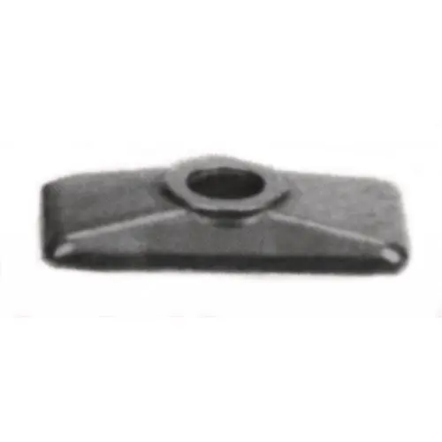 Produktbild: ESGE Unisex – Erwachsene Klemmplatte Fahrradstand, Silber, 1size